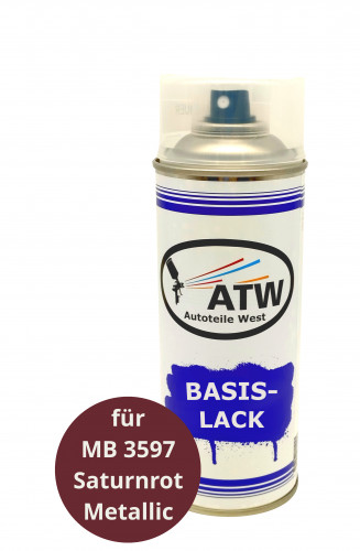 Autolack für MB 3597 Saturnrot Metallic